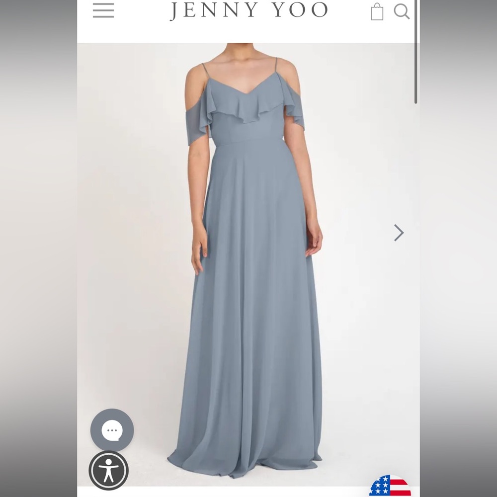 Jenny Yoo Mila Chambray dress